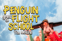 Penguin Goes to Flight School production